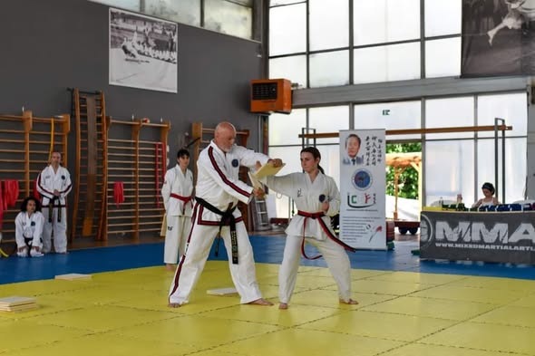 Tre nuove cinture nere di Taekwon-Do