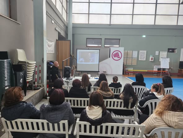 Seminario contro la violenza sulle donne al Pala Winner Team