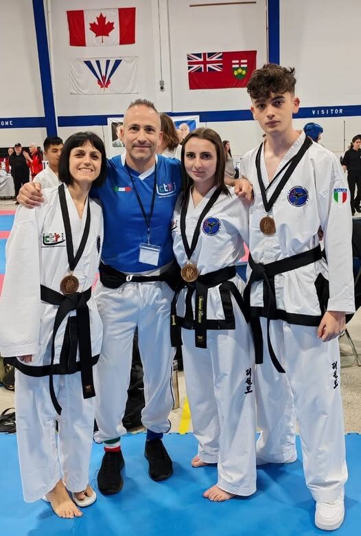 Coppa del Mondo Taekwon-Do ICTF a Toronto: quattro ori e un argento