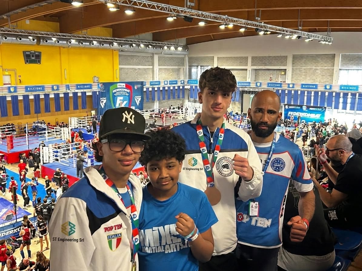 Raffaele Bernardini campione italiano di Low Kick