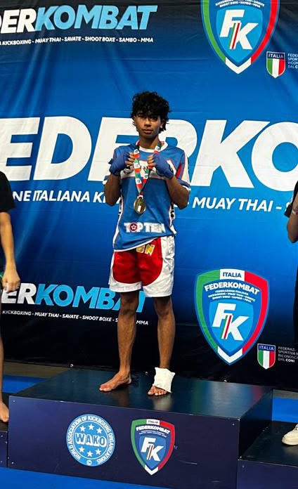 Raffaele Bernardini campione italiano di Low Kick