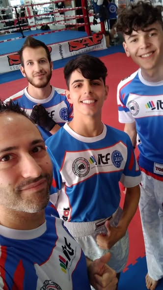 Esami di cintura nera Kick Boxing FIKBMS a Roma