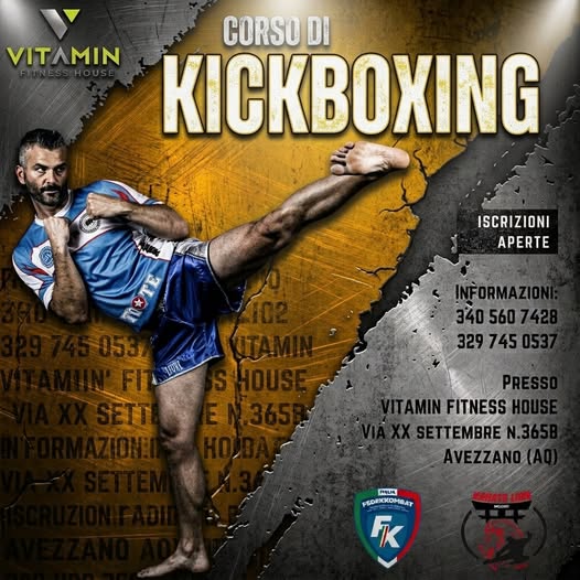 Nuovo corso di Kickboxing alla Vitamin Fitness House